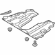 Ford DG9Z-6P013-F Under Cover, Front Ford DG9Z-6P013-F Under Cover, Front