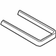 Ford LC5Z-7804608-BC Rear Molding, Tan Ford LC5Z-7804608-BC Rear Molding, Tan
