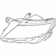 Ford BA1Z-13008-K Headlamp Assembly Without Bulbs, Driver Side