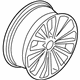Ford FL7Z-1007-C Wheel, Alloy