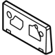Ford M1PZ-17A385-AC Bracket - License Plate Ford M1PZ-17A385-AC Bracket - License Plate