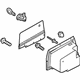 Ford EB5Z-78115A00-AA Storage Box, Rear Ford EB5Z-78115A00-AA Storage Box, Rear