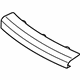 Ford 6L9Z-17232-AAA Center Molding, Front Ford 6L9Z-17232-AAA Center Molding, Front