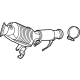 Ford LX6Z-5E212-C Catalytic Converter, Front Ford LX6Z-5E212-C Catalytic Converter, Front