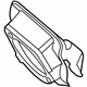 Ford BB5Z-3C611-B Dust Shield Ford BB5Z-3C611-B Dust Shield