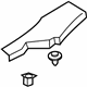 Ford DS7Z-5413228-AB Rear Sill Plate, Charcoal, Passenger Side