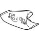 Ford LJ7Z-17A703-BAPTM Inner Cover, Passenger Side Ford LJ7Z-17A703-BAPTM Inner Cover, Passenger Side