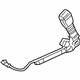 Ford BT4Z-7861202-AB Buckle End, Charcoal, Front Passenger Side