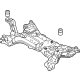 Ford LX6Z-5019-R Engine Cradle Ford LX6Z-5019-R Engine Cradle