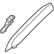 Ford LB5Z-7803598-AC Windshield Pillar Trim, Sandstone, Front Passenger Side