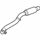 Ford K2GZ-5G203-B Exhaust Pipe, Passenger Side