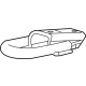 Ford FL3Z-17A954-E Tow Hook, Black Ford FL3Z-17A954-E Tow Hook, Black