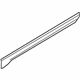 Ford CN1Z-9920879-DA Side Molding, Front Driver Side