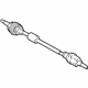 Ford GN1Z-3B436-AC Axle Assembly, Front Passenger Side Ford GN1Z-3B436-AC Axle Assembly, Front Passenger Side