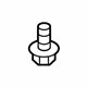 Ford -W506973-S437M Bracket Screw Ford -W506973-S437M Bracket Screw