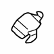 Ford JL7Z-13B374-A Puddle Lamp, Passenger Side Ford JL7Z-13B374-A Puddle Lamp, Passenger Side