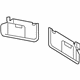 Ford 7T4Z-7804104-AA Visor, Black, Passenger Side