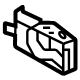 Ford LJ8Z-16700-A Lock, Front Ford LJ8Z-16700-A Lock, Front