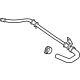Ford LC3Z-6B850-B Lower Return Hose Ford LC3Z-6B850-B Lower Return Hose