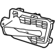 Ford FL1Z-15A245-BA Bezel, Black, Passenger Side Ford FL1Z-15A245-BA Bezel, Black, Passenger Side