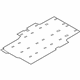 Ford JK4Z-6113046-PC Carpet, Rear Ford JK4Z-6113046-PC Carpet, Rear