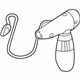 Ford DG1Z-15350-B Handle Ford DG1Z-15350-B Handle