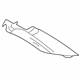 Ford 8G1Z-5429004-BC Upper Quarter Trim, Tan, Rear Passenger Side