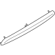 Ford GN1Z-10038-DA License Panel, Rear
