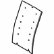 Ford BC3Z-2564810-G Seat Back Pad, Front Ford BC3Z-2564810-G Seat Back Pad, Front