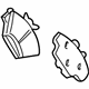 Ford 5F1Z-2001-AA Brake Pads, Front Ford 5F1Z-2001-AA Brake Pads, Front