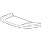 Ford KT4Z-16612-B Hood, Front Ford KT4Z-16612-B Hood, Front