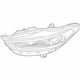Ford HS7Z-13008-AA Headlamp Assembly, Front Driver Side Ford HS7Z-13008-AA Headlamp Assembly, Front Driver Side
