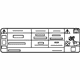 Ford LV4Z-1503050-B A/C Label