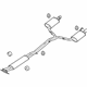 Ford DP5Z-5230-B Muffler & Pipe, Front Ford DP5Z-5230-B Muffler & Pipe, Front