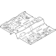 Ford LX6Z-7811135-AA Pan Assembly - Floor Front