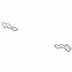 Ford 8S4Z-5446774-A Package Tray Support, Passenger Side Ford 8S4Z-5446774-A Package Tray Support, Passenger Side