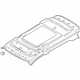Ford DT1Z-1751942-AG Headliner, Rear