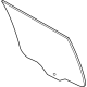Ford SL7Z-7825712-A Window Assembly - Side
