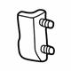 Ford F75Z-16E082-AA Inner Reinforcement Baffle, Front