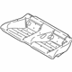 Ford FR3Z-7663840-B Seat Cushion Pad, Rear Ford FR3Z-7663840-B Seat Cushion Pad, Rear