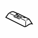 Ford CJ5Z-78611A70-AB Upper Shield, Charcoal, Rear Driver Side