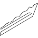 Ford M2DZ-6320000-BB Stripe Tape, Passenger Side