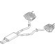 Ford L1MZ-5230-D Muffler & Pipe, Front