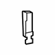 Ford 9L3Z-15222A00-A Lower Bracket, Rear Passenger Side Ford 9L3Z-15222A00-A Lower Bracket, Rear Passenger Side