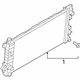 Ford CL3Z-8005-C Radiator Ford CL3Z-8005-C Radiator