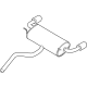 Ford LX6Z-5A289-DK Rear Muffler Ford LX6Z-5A289-DK Rear Muffler
