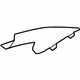 Ford 7T4Z-7803598-AA Windshield Pillar Trim, Black, Passenger Side