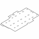 Ford JK4Z-6113046-NB Carpet, Rear