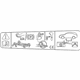 Ford CV6Z-17A083-A Label Ford CV6Z-17A083-A Label