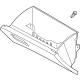 Ford M2DZ-7806024-AC Glove Box, Front Center Lower Passenger Side